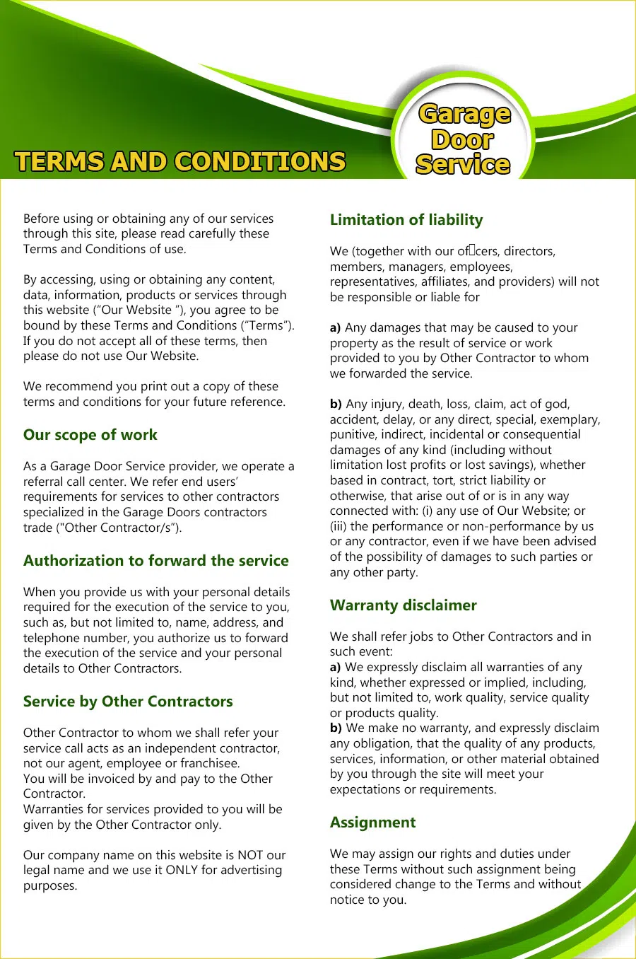 Master Garage Door Repair Service Las Vegas, NV 702-706-0094